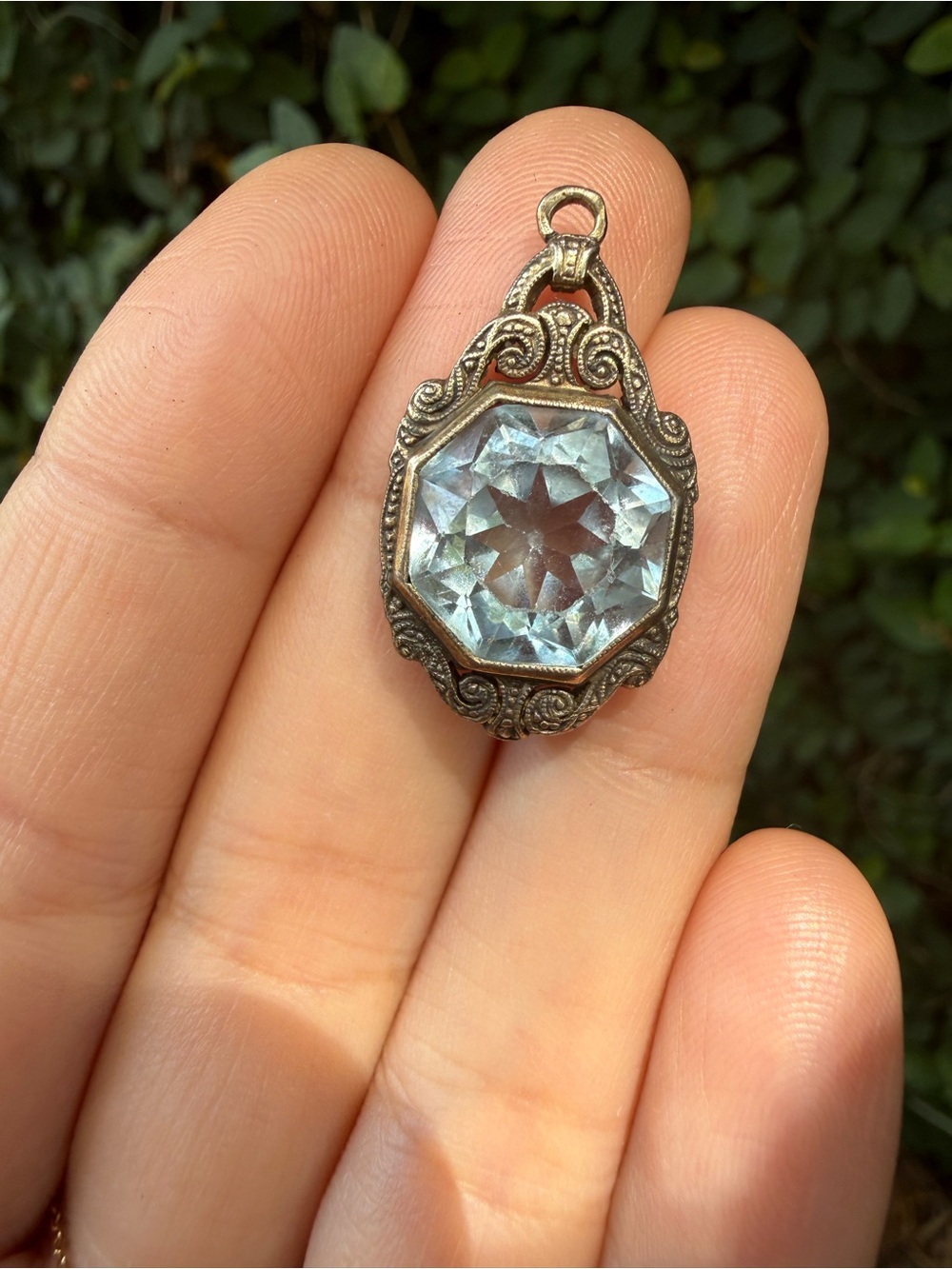 Antique Pendant Retro Silver - Picture 4 of 4
